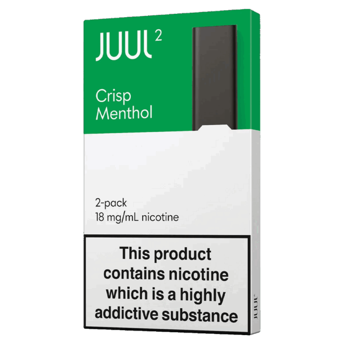 Crisp Menthol Juul 2 Pods