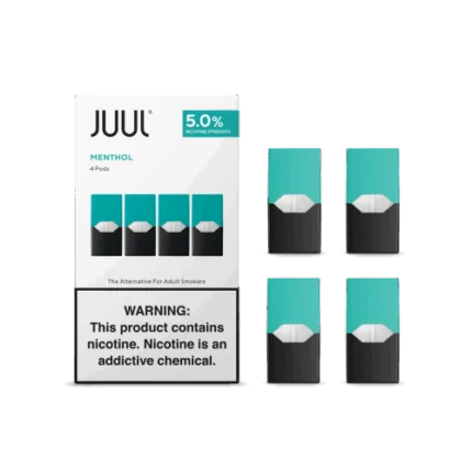 Get JUUL Menthol pods 3% nicotine, 4-pack in UAE now with cash on delivery