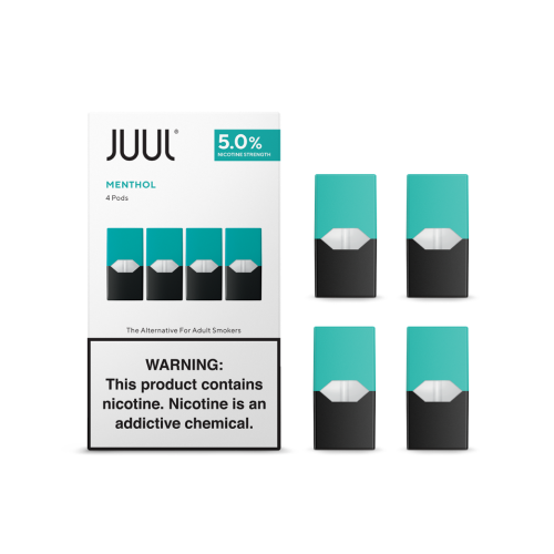 JUUL Menthol Pods 3% 1 Get JUUL Menthol pods 3% nicotine, 4-pack in UAE now with cash on delivery