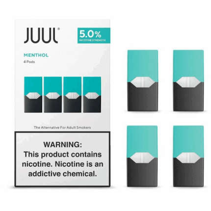 Shop JUUL Menthol pods 5% nicotine, 4-pack in the UAE