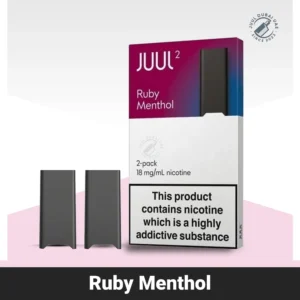 Buy Ruby Menthol Juul 2 Pods Now available In UAE