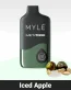 Myle Meta Iced Apple 9000 Puffs Disposable 50mg in Dubai