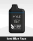 Myle Meta Box Iced Blue Razz Disposable Device