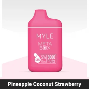 MYLE Meta Box Pineapple Coconut Strawberry Disposable Device