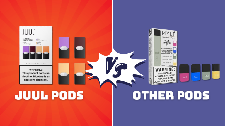 Comparison of JUUL pods and other nicotine pod systems to help vapers choose the best option for their needs