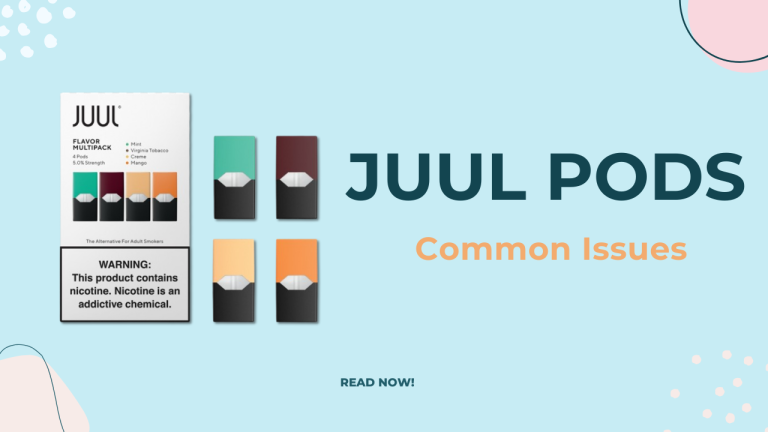 5 common JUUL pod errors and simple solutions to fix them for uninterrupted vaping