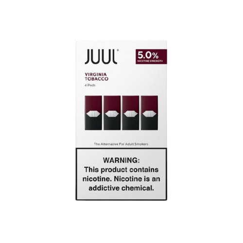 JUUL Pod Virginia Tobacco 5% 4PcPack