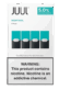JUUL Pods Menthol 5% 4pc pack now available in Ajman