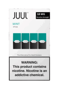 JUUL Pods Mint 18MG 4PcPack now avaialble in Dubai