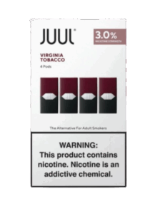 JUUL Pods Virginia Tobacco 3% 4PcPack