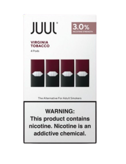 JUUL Pods Virginia Tobacco 3% 4PcPack