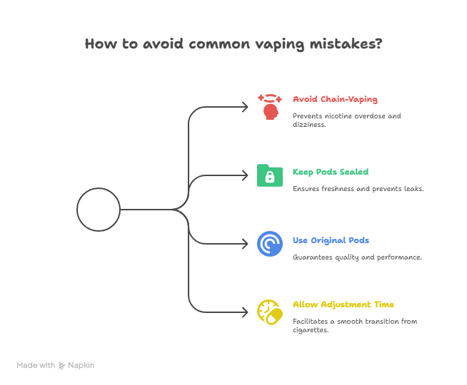 Beginner’s Guide to JUUL: How It Works & What You Need 4 Beginner Tips Common Mistakes visual selection
