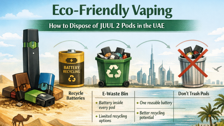 Eco-Friendly Vaping How to Dispose of JUUL 2 Pods in the UAE