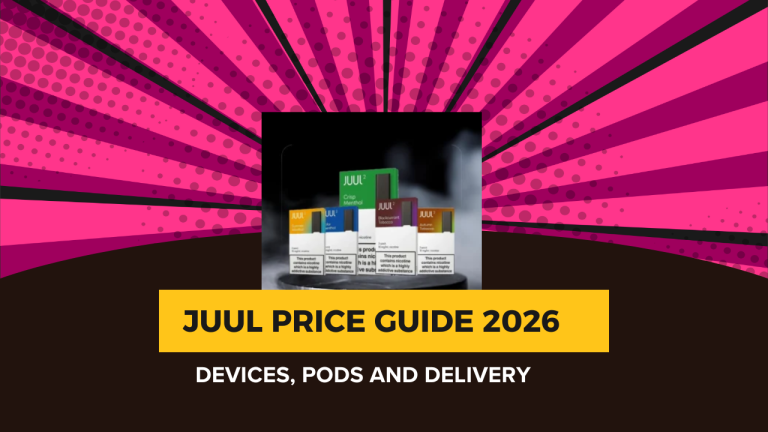 JUUL Price Guide UAE 2026 Devices, Pods and Typical Delivery Costs (1)