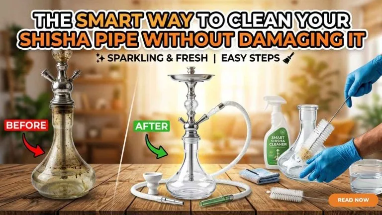 The Smart Way to Clean Your Shisha Pipe Without Damaging It