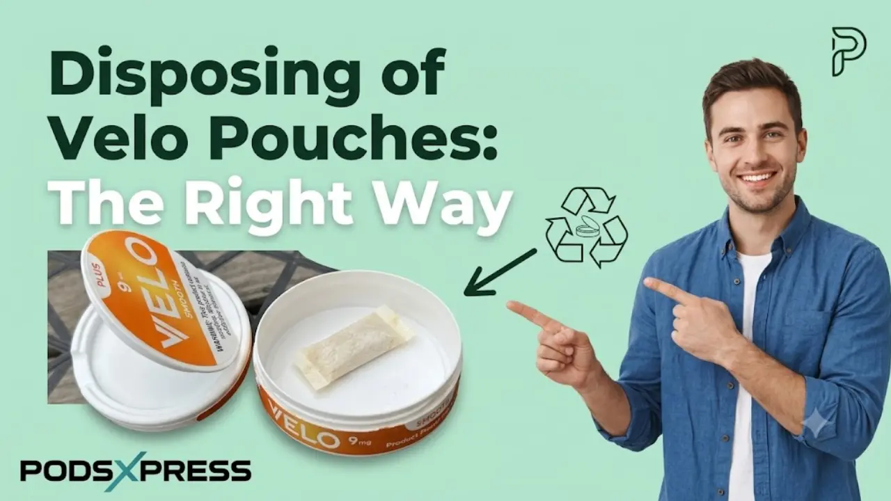 Disposing of Velo Pouches in Right Way