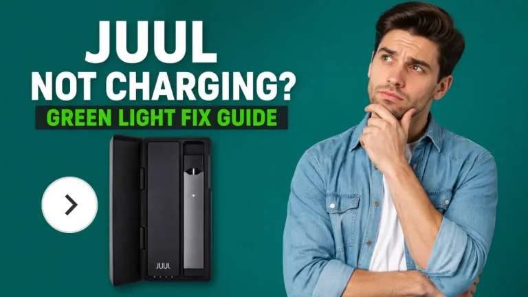 JUUL Not Charging Green Light Fix Guide for UAE Vapers
