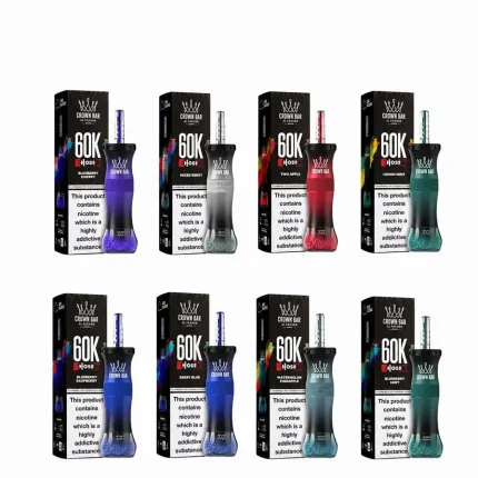 Al Fakher Crown Bar Ultra 40000 Puffs Disposable Vape 2 Al Fakher Crown Bar E Hose X 60000 Puffs disposable vape in Dubai