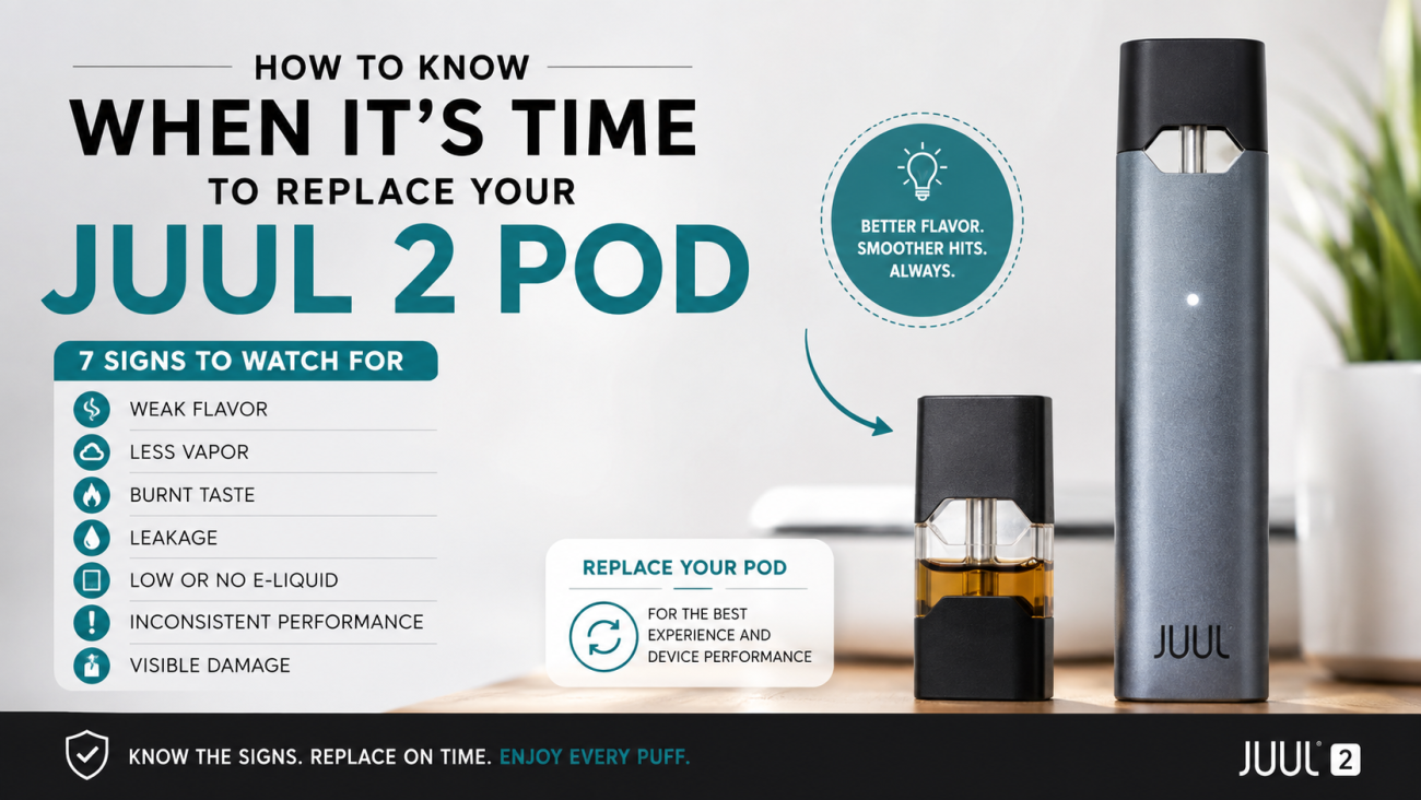 How Do I Know When My JUUL 2 Pod Is Done?