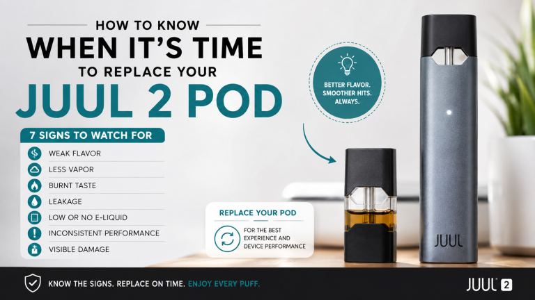 How Do I Know When My JUUL 2 Pod Is Done?