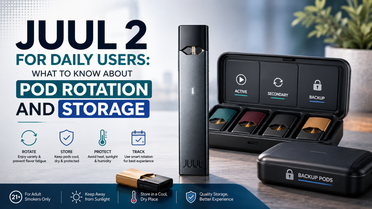 JUUL 2 Pod Storage: Complete Guide for Daily Users