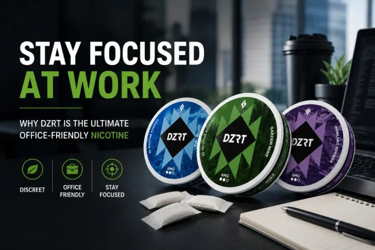 Staying Focused at Work: Why DZRT Fits Into a Busy Workday