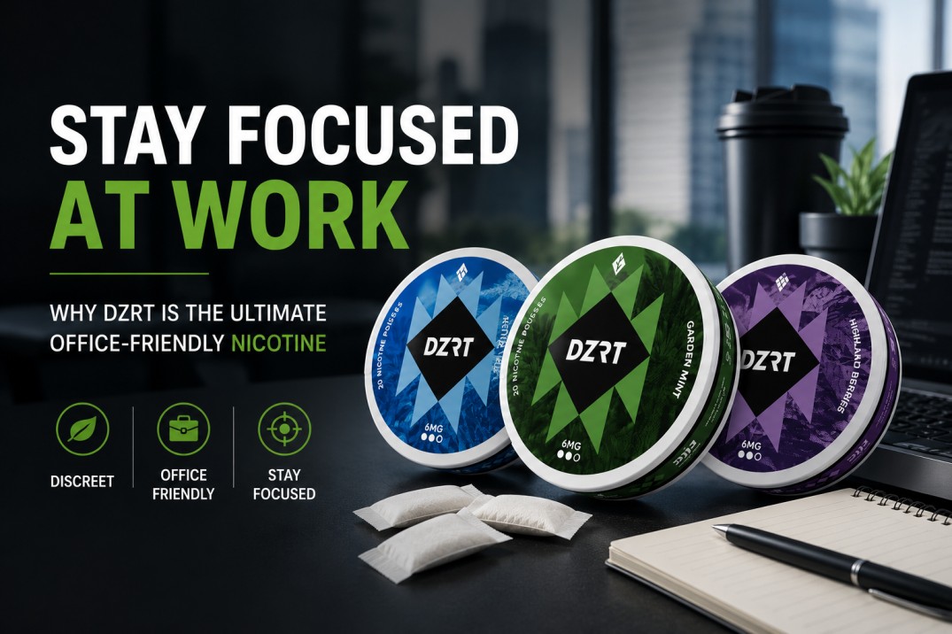 Staying Focused at Work: Why DZRT Fits Into a Busy Workday