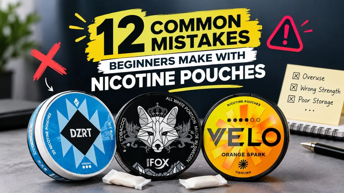 12 Common Nicotine Pouch Mistakes Beginners Should Avoid