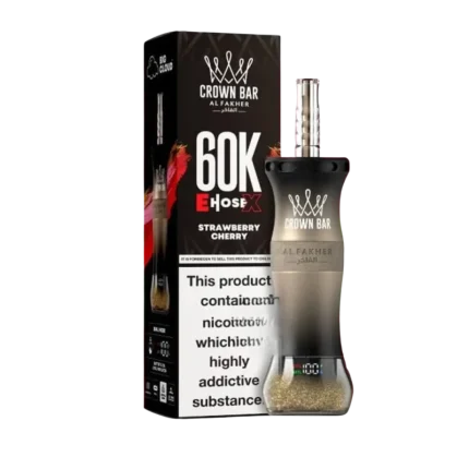 Al Fakher Crown Bar E Hose 60000 Puffs Spearmint 7 Shop Al Fakher Crown Bar E-Hose 60000 Puffs Strawberry Cherry 50ml 0.6% nicotine e-liquid