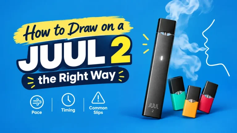 How to Draw on a JUUL 2 Pace, Timing and Common Slips Guide for UAE Vapers