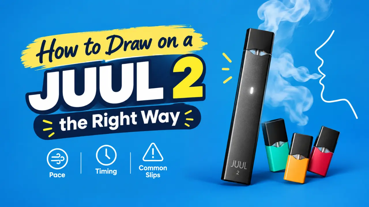 How to Draw on a JUUL 2 Pace, Timing and Common Slips Guide for UAE Vapers