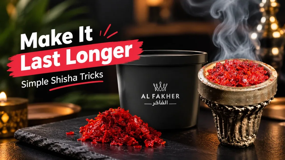 Simple Tricks to Make Your Al Fakher Shisha Smoke Last Longer